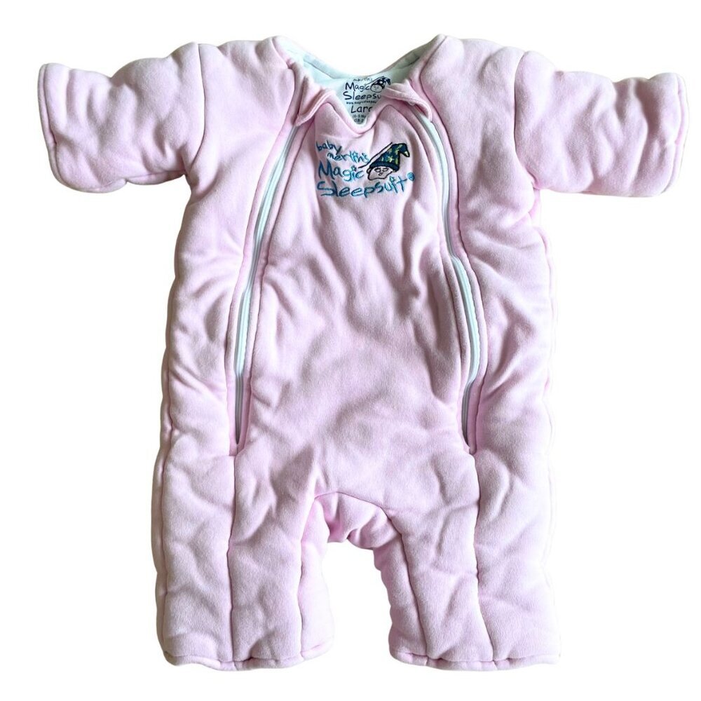 Baby Merlin's Magic Sleepsuit‎ Yellow - Size Large (6-9 months, 18-21 Pounds)